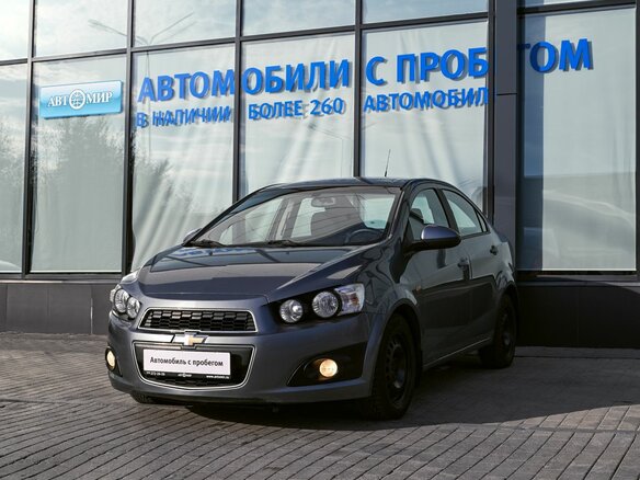 2014 Chevrolet Aveo II, серый, 584000 рублей