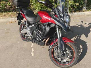 2012 Kawasaki Versys 650, красный, 430000 рублей, вид 1