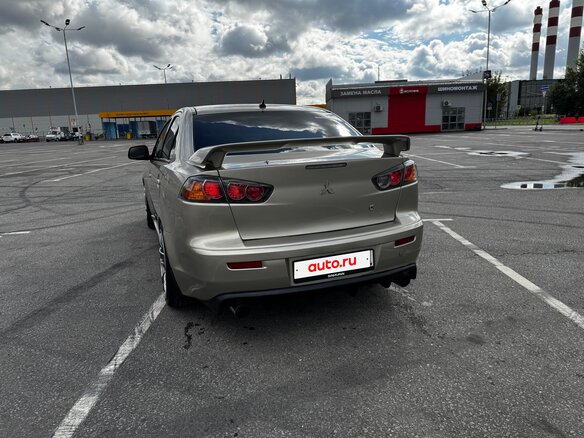 2008 Mitsubishi Lancer X, бежевый, 890000 рублей - вид 6