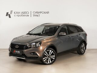 2018 Lada (ВАЗ) Vesta SW Cross I, голубой, 980500 рублей, вид 1