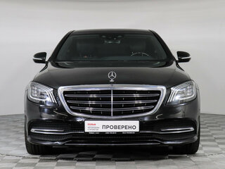 2018 Mercedes-Benz S-Класс 400 d VI (W222, C217) Рестайлинг, чёрный, 5500000 рублей, вид 2