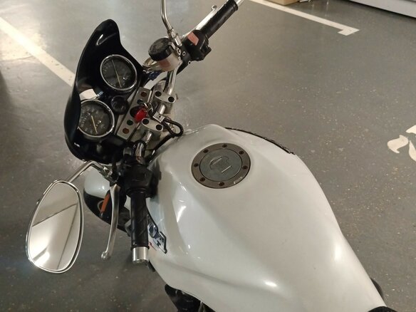 1996 Honda CB 400 Super Four, белый, 245000 рублей - вид 7