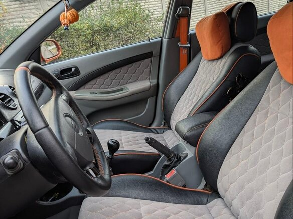 2007 Chevrolet Lacetti I, оранжевый, 490000 рублей - вид 10