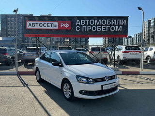2013 Volkswagen Polo V, белый, 759248 рублей, вид 5