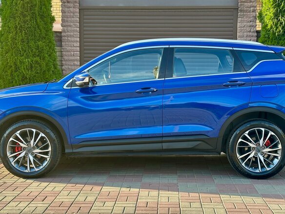 2022 Geely Coolray I, синий, 1405000 рублей - вид 1