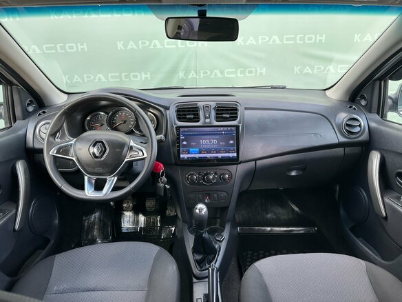 2020 Renault Logan II Рестайлинг, белый, 845000 рублей - вид 5