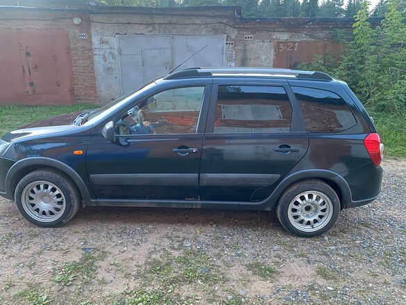 2015 Lada (ВАЗ) Kalina II, чёрный, 400000 рублей - вид 3