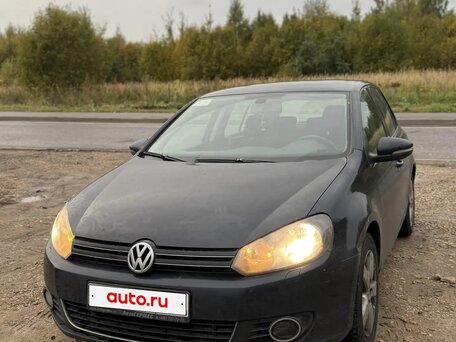 2011 Volkswagen Golf VI, синий, 540000 рублей, вид 1