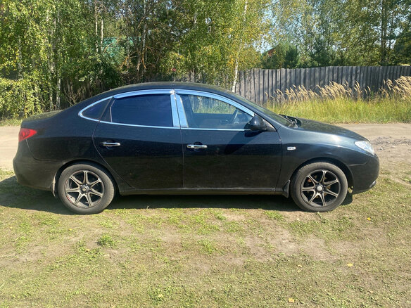 2007 Hyundai Elantra IV (HD), чёрный, 670000 рублей - вид 6