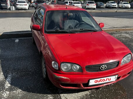 1999 Toyota Corolla VIII (E110) Рестайлинг, красный, 275000 рублей, вид 2