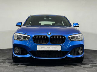2019 BMW 1 серии 118i II (F20/F21) Рестайлинг 2, синий, 2397000 рублей, вид 3