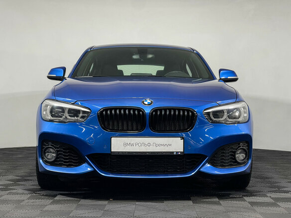 2019 BMW 1 серии 118i II (F20/F21) Рестайлинг 2, синий, 2397000 рублей - вид 2