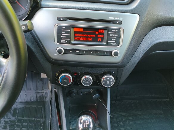 2016 Kia Rio III Рестайлинг, серый - вид 14