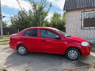 2008 Chevrolet Aveo I Рестайлинг, красный, 480000 рублей, вид 4