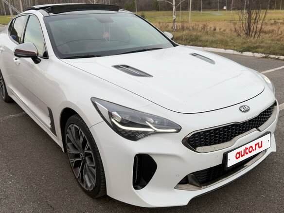 2019 Kia Stinger I, белый, 2570000 рублей - вид 1
