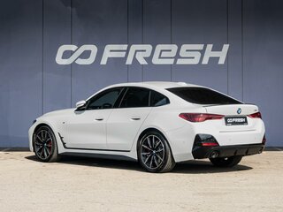 2025 BMW 4 серии Gran Coupe 420i G22, G23, G26 Рестайлинг, белый, 6350000 рублей, вид 2