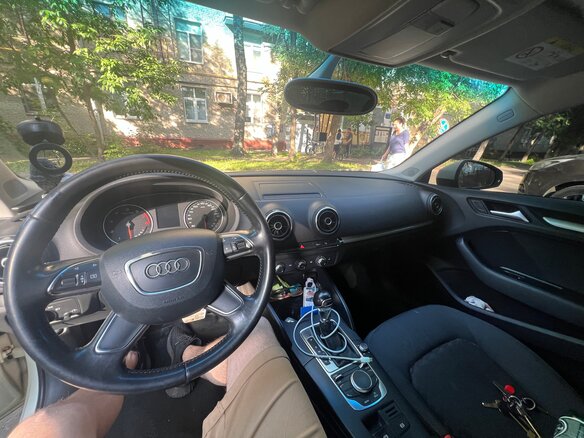 2014 Audi A3 III (8V), белый, 1450000 рублей - вид 10