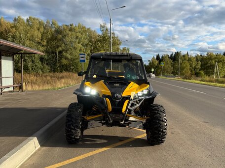 2015 BRP Can-Am Maverick Sport, жёлтый, 1350000 рублей, вид 3
