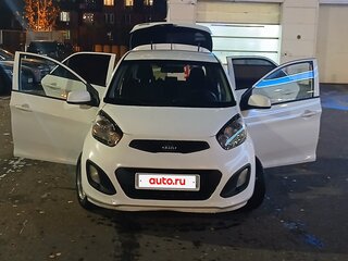 2013 Kia Picanto II, белый, 420000 рублей, вид 4