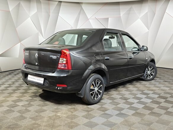 2014 Renault Logan I Рестайлинг, чёрный, 599000 рублей - вид 1