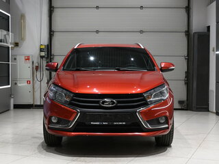 2018 Lada (ВАЗ) Vesta SW I, красный, 895000 рублей, вид 2