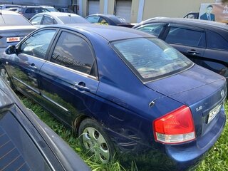 2008 Kia Cerato I Рестайлинг, синий, 210000 рублей, вид 1