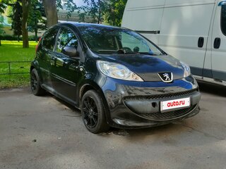 2009 Peugeot 107 I, чёрный, 299000 рублей, вид 1