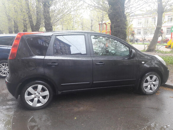 2007 Nissan Note I, чёрный, 430000 рублей - вид 4
