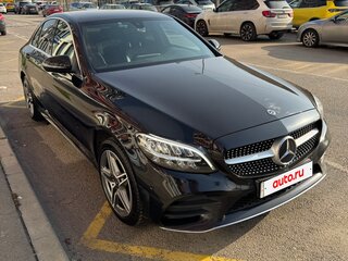 2019 Mercedes-Benz C-Класс 200 IV (W205) Рестайлинг, чёрный, 3550000 рублей, вид 2