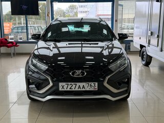 2024 Lada (ВАЗ) Vesta SW Cross I Рестайлинг (NG), чёрный, 1435000 рублей, вид 2