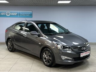 2014 Hyundai Solaris I Рестайлинг, серый, 725000 рублей, вид 3