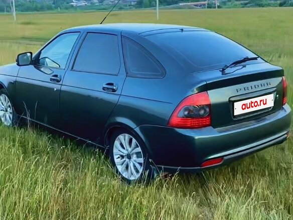 2012 Lada (ВАЗ) Priora I, зелёный, 400000 рублей - вид 1