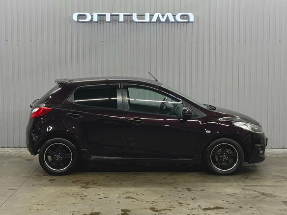 2008 Mazda 2 II (DE), фиолетовый, 497000 рублей - вид 3