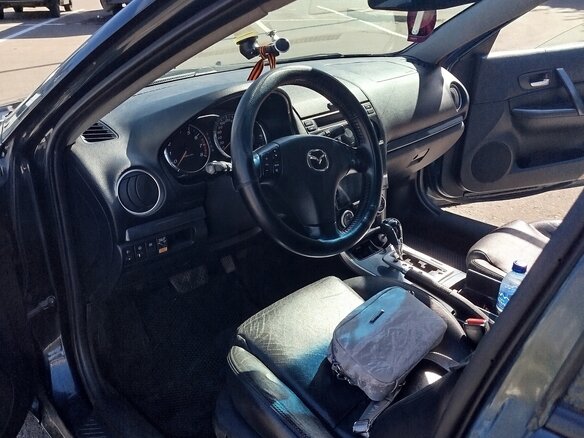 2005 Mazda 6 I (GG) Рестайлинг, зелёный, 680000 рублей - вид 22