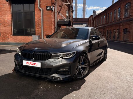 2020 BMW 3 серии 320d VII (G2x), серый, 3950000 рублей, вид 2