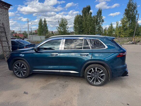 2023 Geely Monjaro I, синий - вид 2