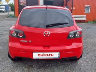 2008 Mazda 3 I (BK) Рестайлинг, красный, 610000 рублей, вид 3