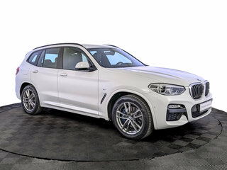 2019 BMW X3 30i xDrive III (G01), белый, 3700000 рублей, вид 3