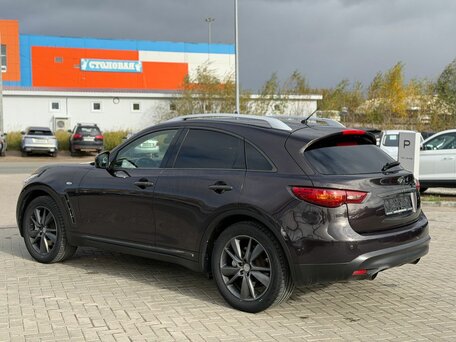 2013 Infiniti FX37 II (S51) Рестайлинг, коричневый, 1780000 рублей, вид 5