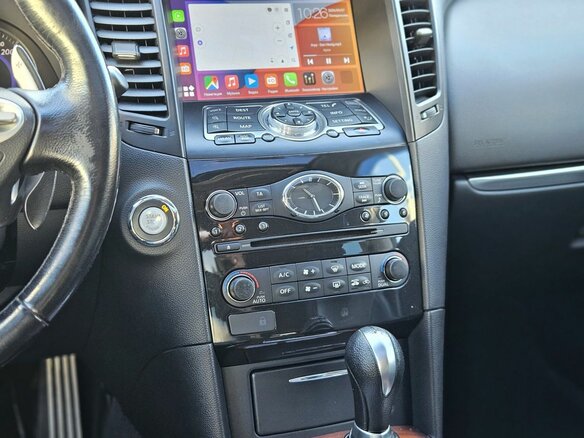 2014 Infiniti QX70, синий - вид 17