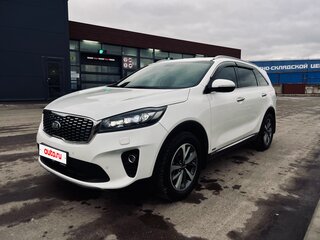 2018 Kia Sorento III Prime Рестайлинг, белый, 2590000 рублей, вид 1