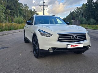 2015 Infiniti QX70, белый, 1950000 рублей, вид 1
