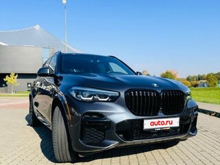 2022 BMW X5 45e IV (G05/G18), синий, 4990000 рублей, вид 2