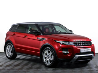 2012 Land Rover Range Rover Evoque 6-speed I, красный, 1608000 рублей, вид 3
