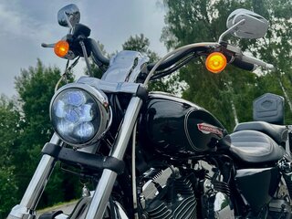 2008 Harley-Davidson Sportster 1200, чёрный, 650000 рублей, вид 3