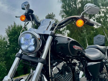 2008 Harley-Davidson Sportster 1200, чёрный, 650000 рублей, вид 3