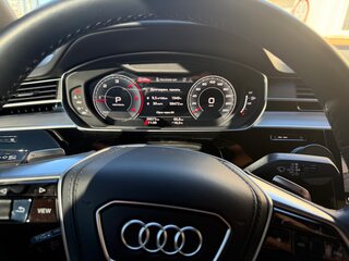 2022 Audi A8 Long 50 TDI IV (D5) Рестайлинг, чёрный, 12500000 рублей, вид 5