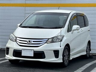 2014 Honda Freed I Рестайлинг, белый, 847000 рублей, вид 4