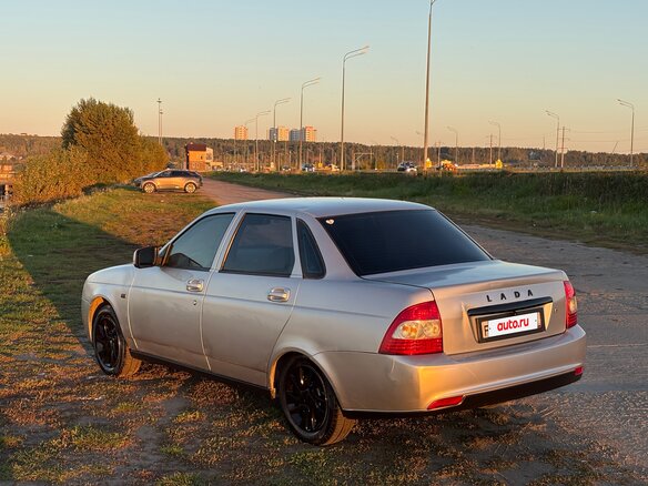2009 Lada (ВАЗ) Priora I, серый, 280000 рублей - вид 7