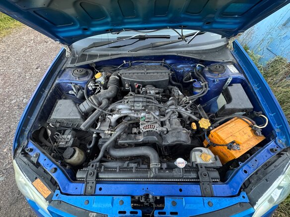 2005 Subaru Impreza II Рестайлинг 2, синий, 370000 рублей - вид 11